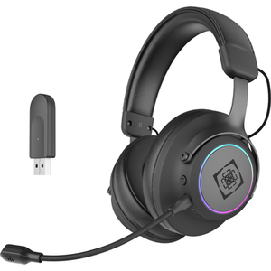 Deltaco Gaming Wireless Headset with RGB and 7.1 Surround Sound