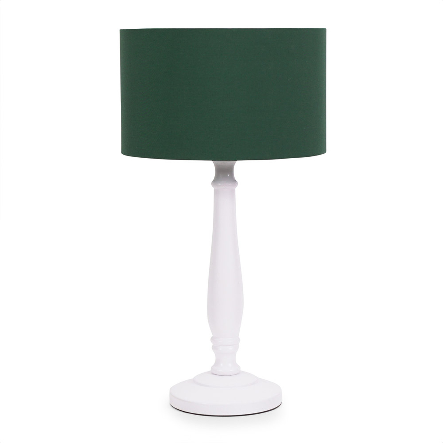 Image of Victoria White Table Lamp Drum Shade&hellip;