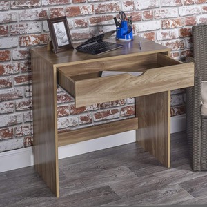1 Drawer Wooden Vanity Dressing Table and Computer Desk Multi Functional Bedroom