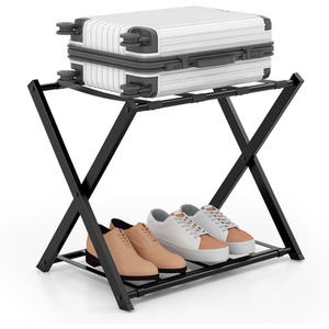 Luggage Rack Folding Suitcase Stand