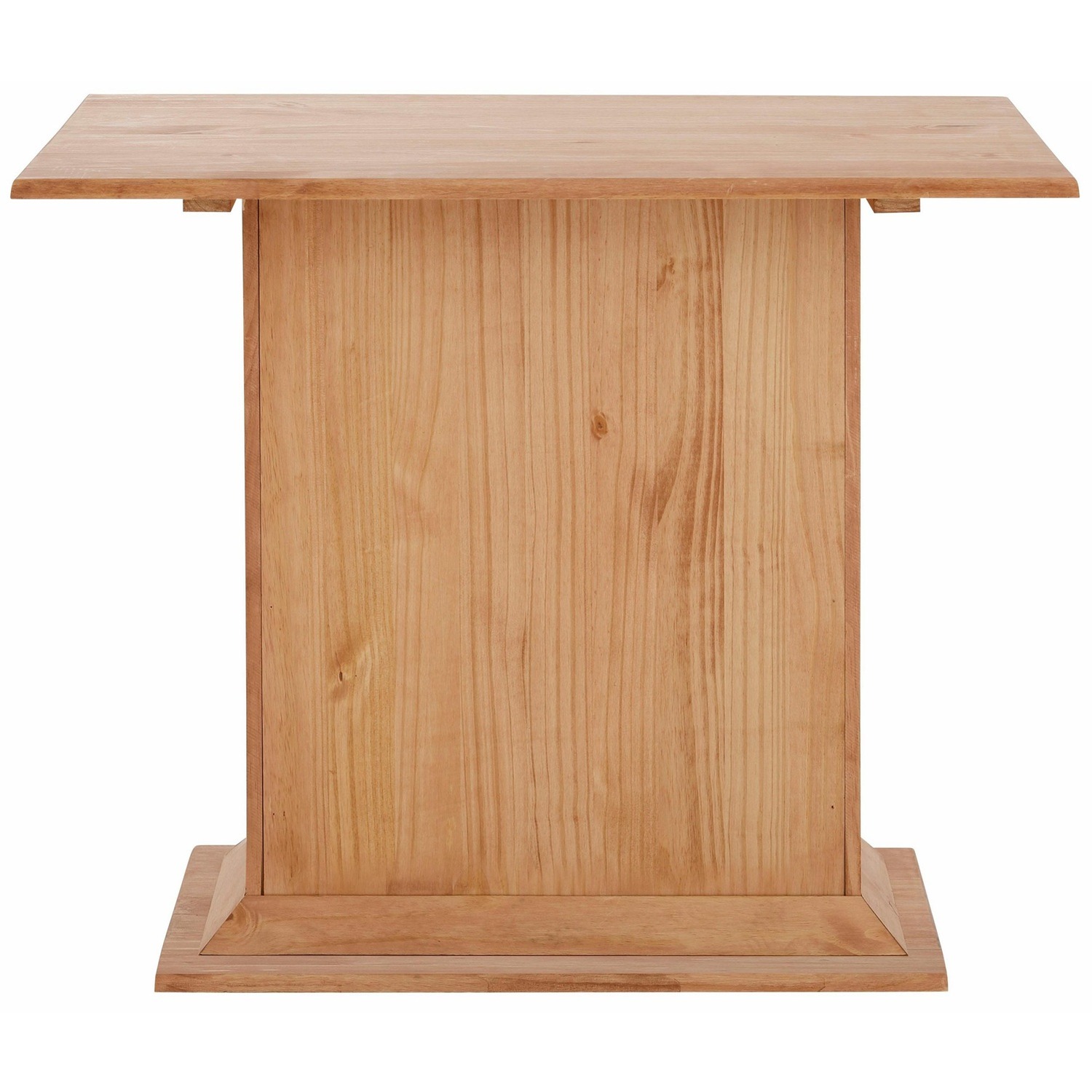 Sara Fixed Top Dining Table - Stain Wax
