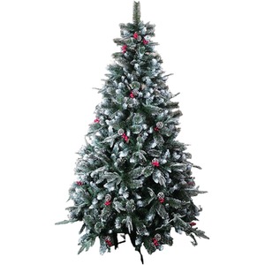 Christmas New Jersey Spruce with Berries and Cones