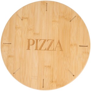 Large Round Bamboo Pizza Board