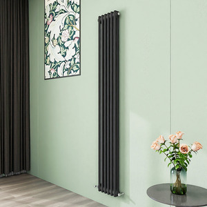 Vertical Traditional Cast Iron Style Radiator 1500-1800mm 2 Column Anthracite