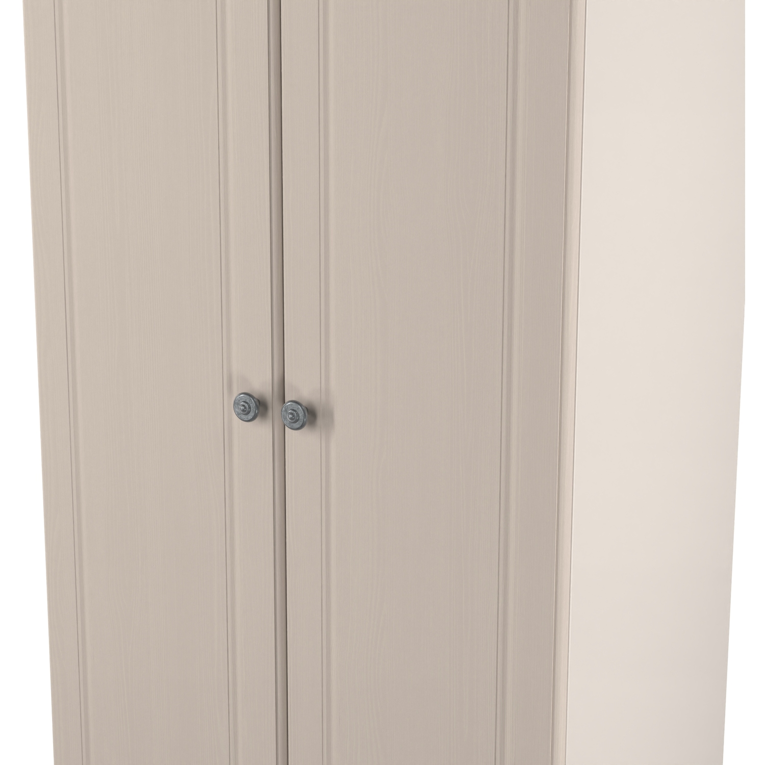 Norfolk Ready Assembled Plain Double Wardrobe - Kashmir Ash Bardolino Oak