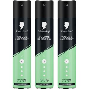 Pack of 3 Schwarzkopf Volume HL4 Styling Hair Spray