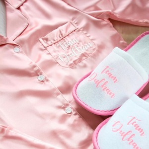 Team Dulhan Nightwear Bundle Pink and White