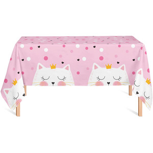 Kitten Party Reusable Table Cover