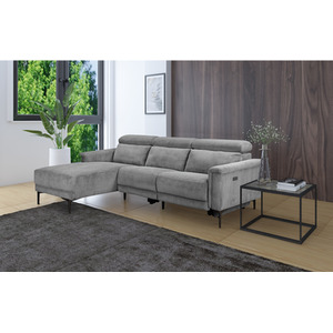Lund Corduroy Electric Recliner Sofa