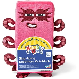 Numberblocks Octoblock Sing Along Superhero Character Plush