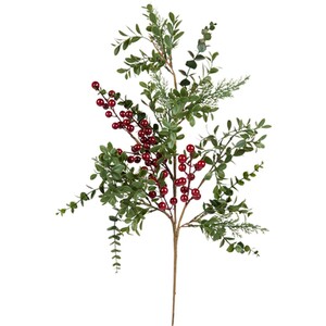 Berry Boxwood Spray