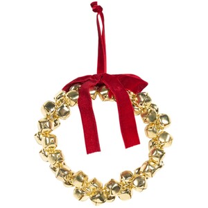 Jingle Bell Wreath Hanging Decoration