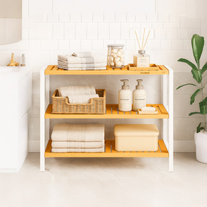 Bamboo 3 Tier Wooden Shoe Rack