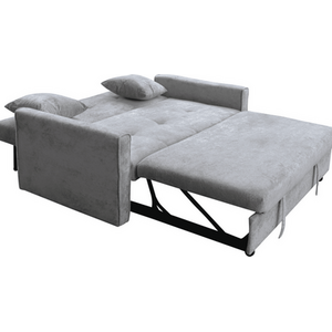 Home Source Charleston 2 Seater Velvet Sofa Bed