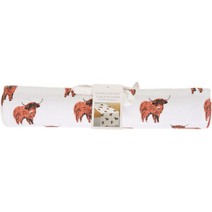 Highland Cow Table Runner