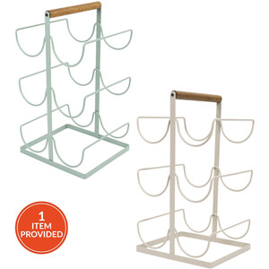 Stockholm Wine Rack with Wooden Handle