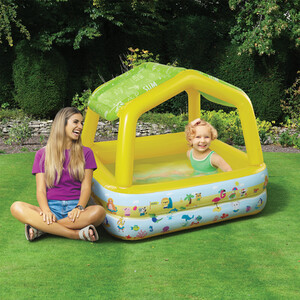 Paddling Pool with Removable Shade