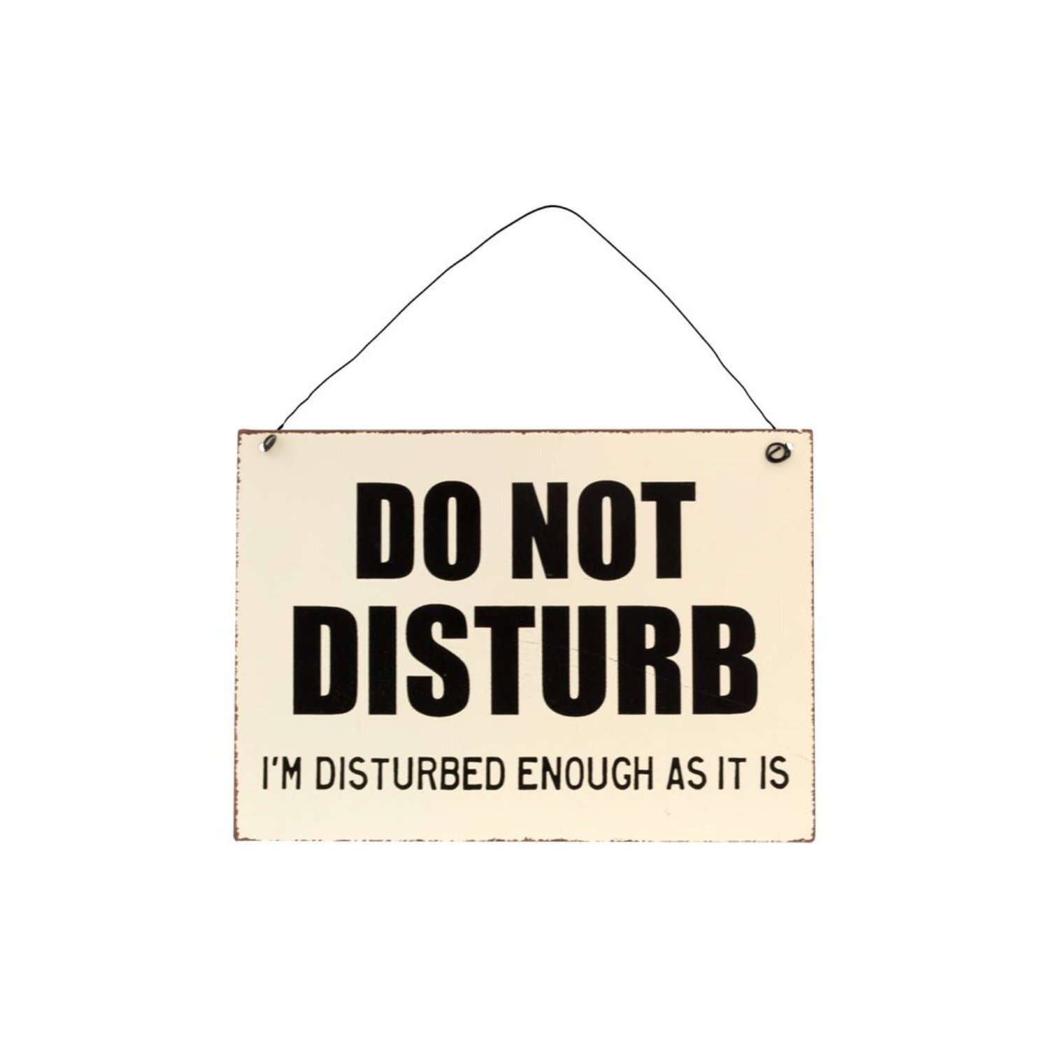 Elegant Do Not Disturb Sign - Privacy Quiet Reminder For Home Office - Multi