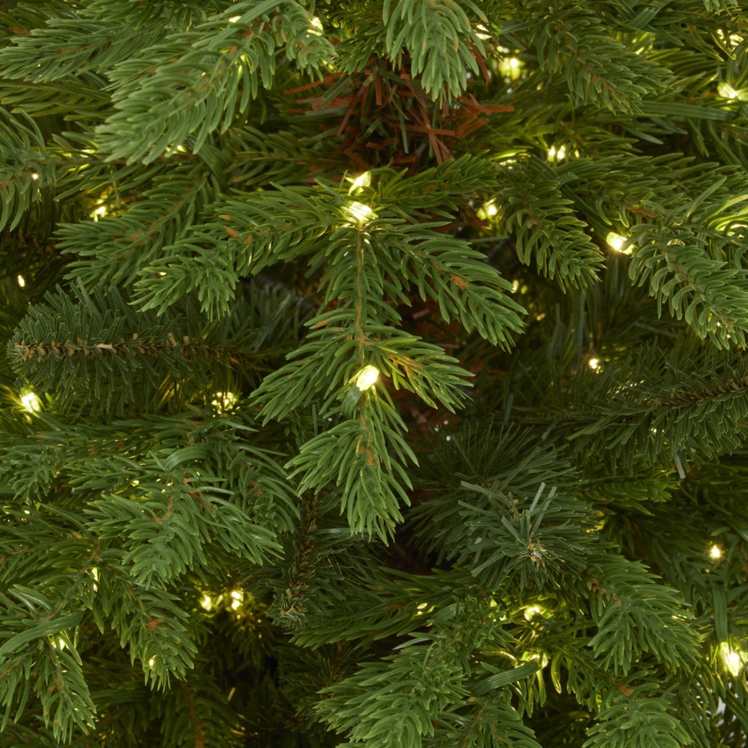 Green Forest Fir Pre Lit Led Christmas Tree In Pot For Retail - Green