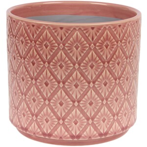 Patterned Plant Pot
