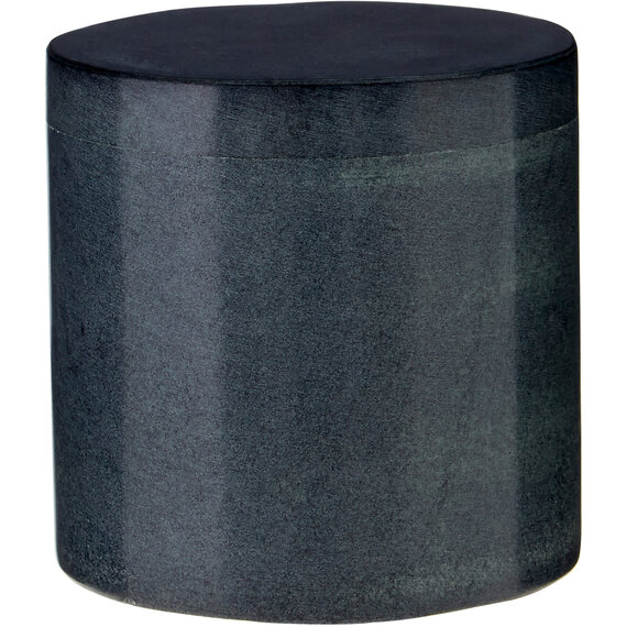 Kamal Dark Grey Marble Effect Cotton Jar