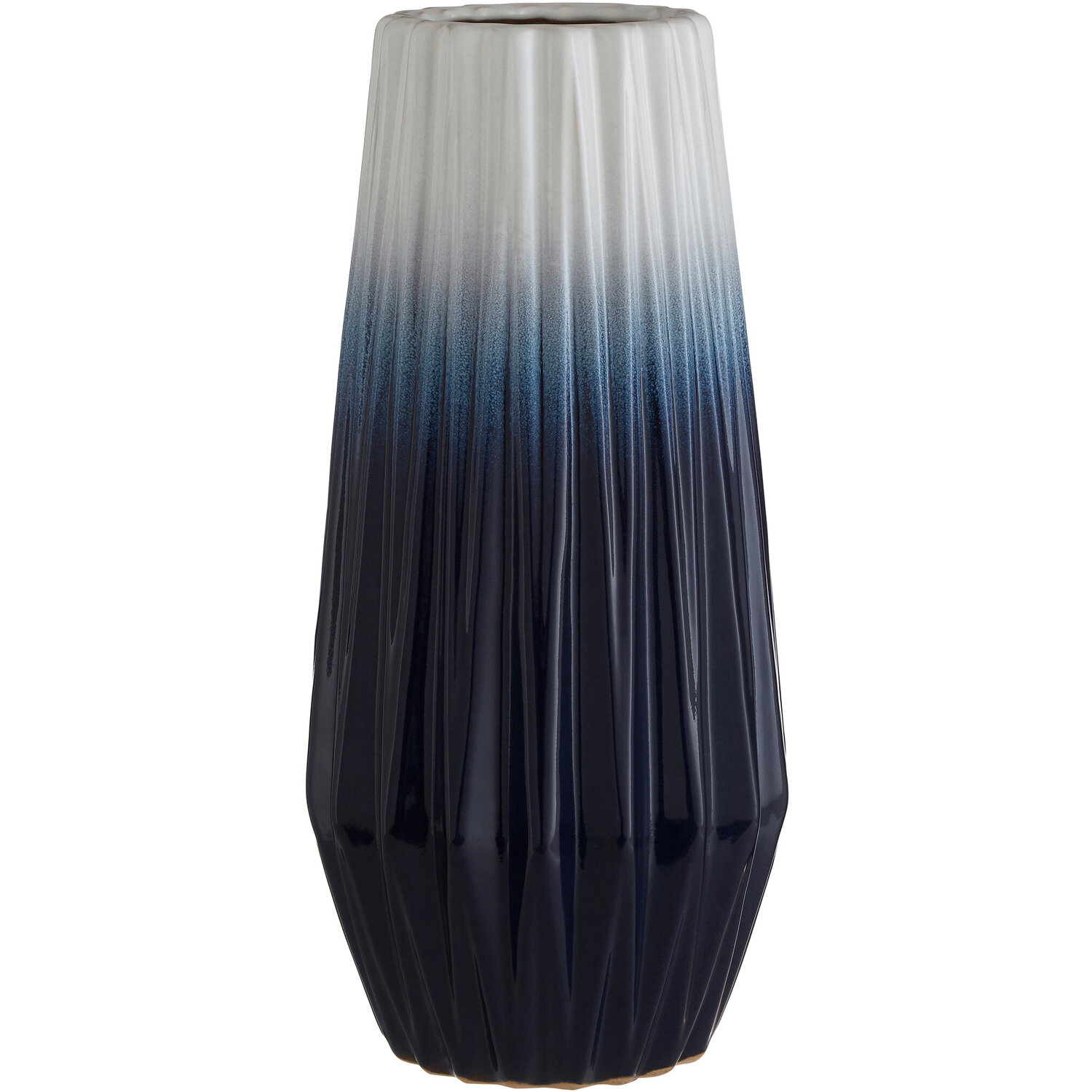 Optik Large Vase - Stoneware 90%,Glaze 10%
