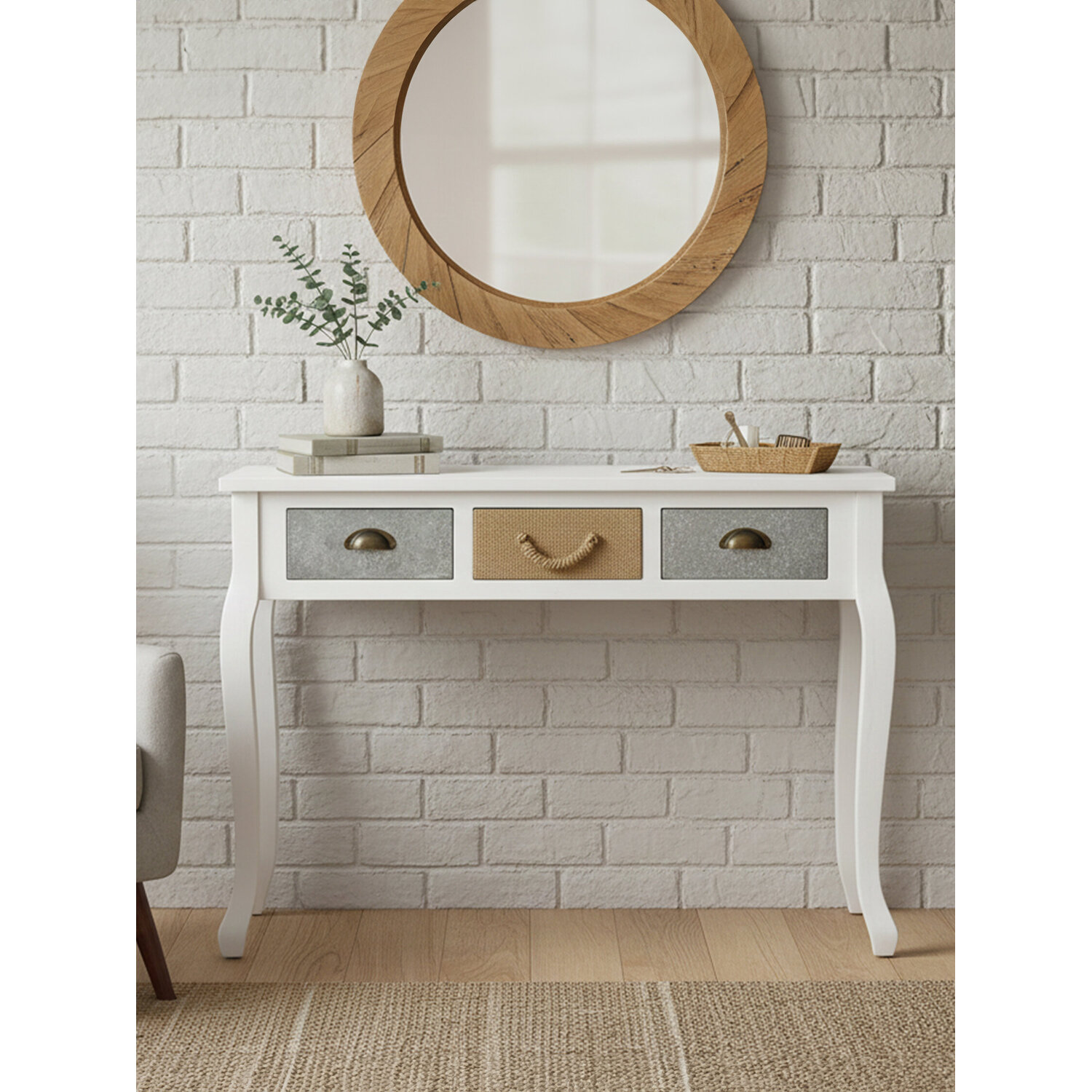 Weymouth Console Table - White