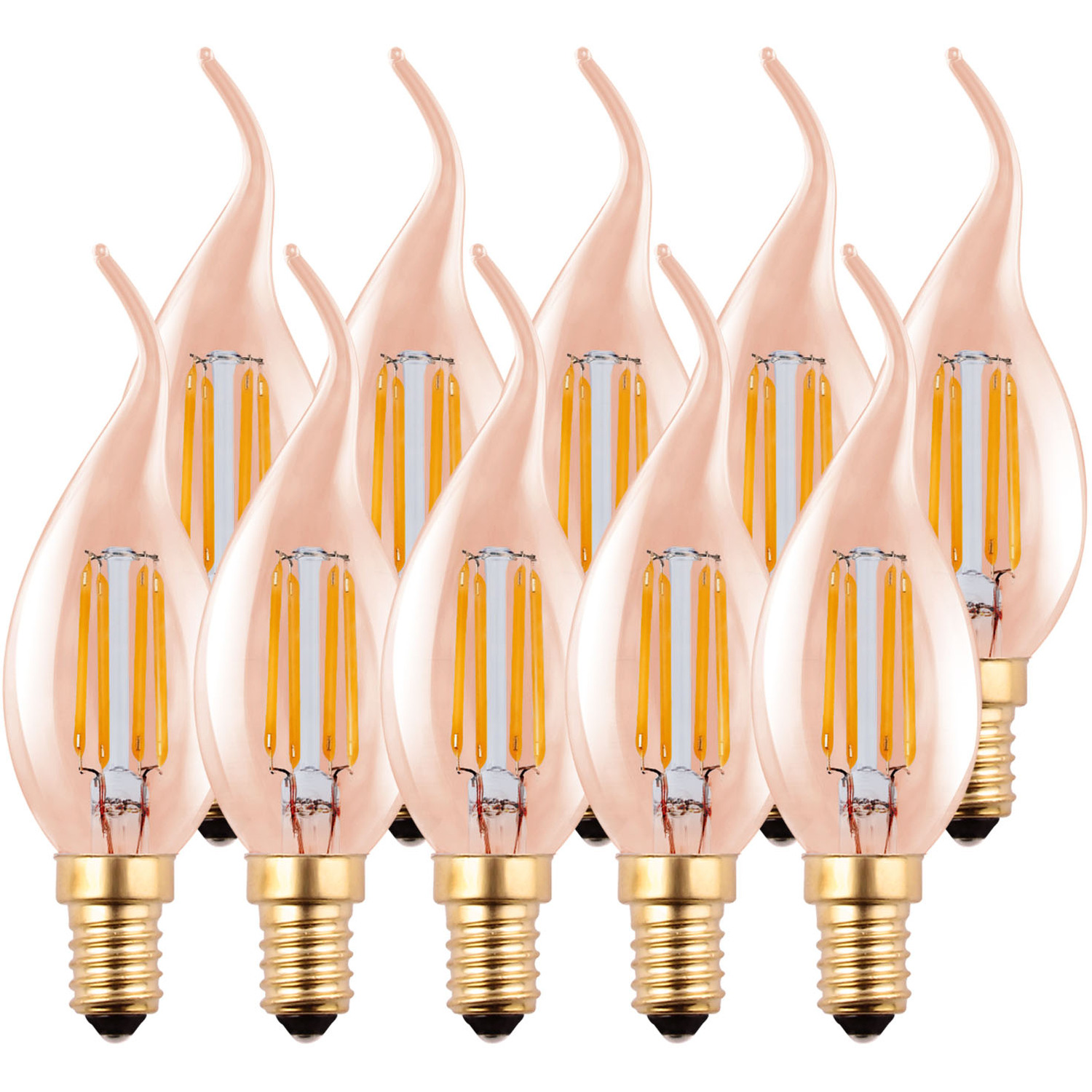 Image of E14 LED Bulbs - Amber /&hellip;