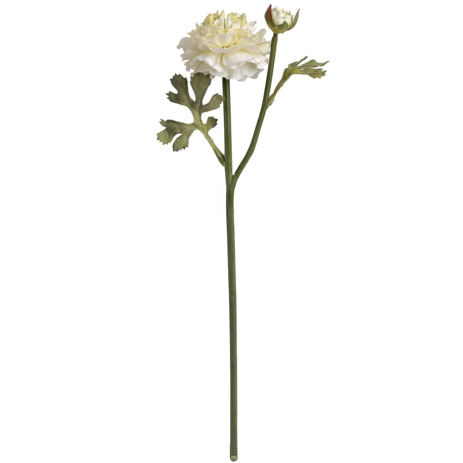 Set of 3 Artificial Ranunculus Sprays - Green