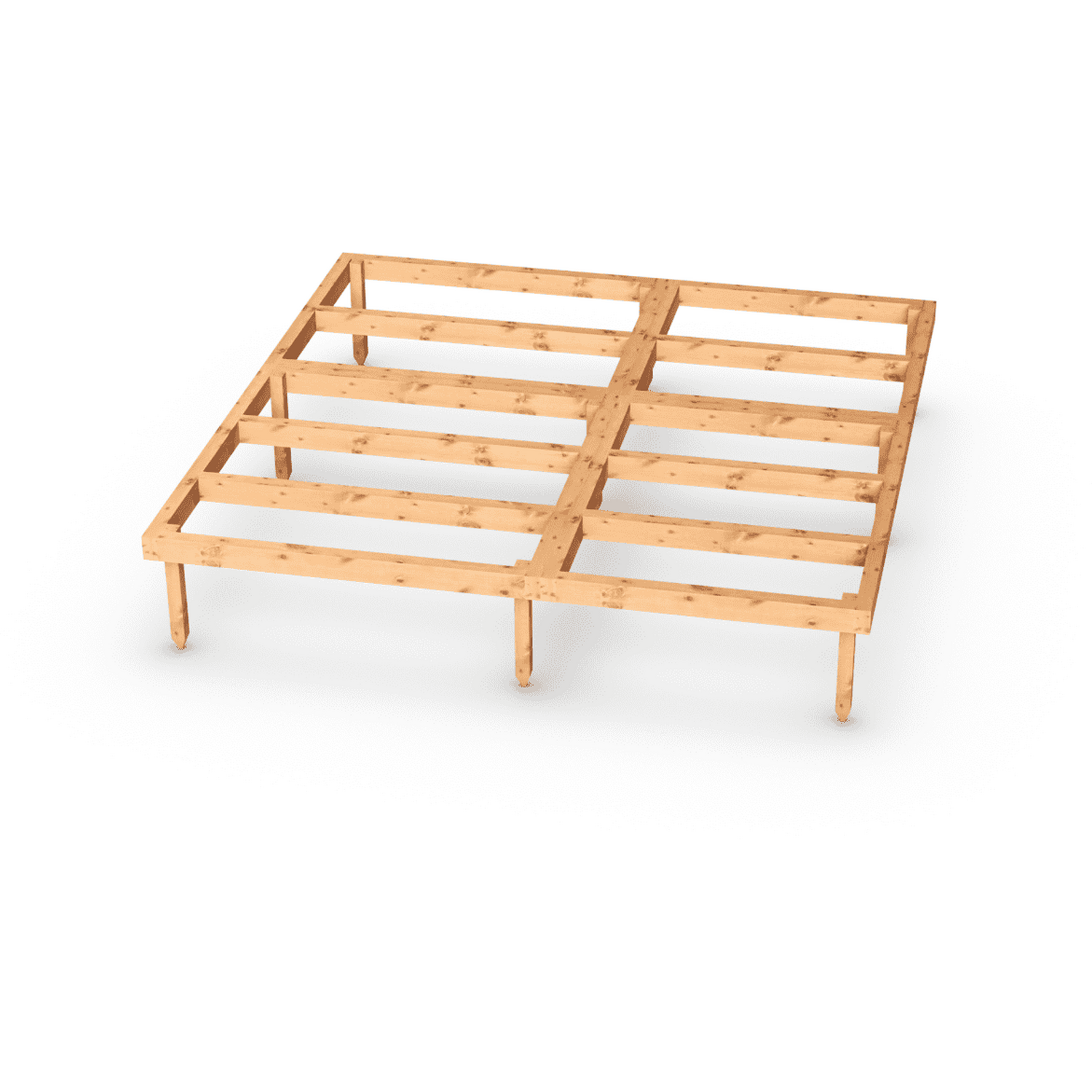 Empire Sheds 7X7 Empire Timber Shed Base - Green