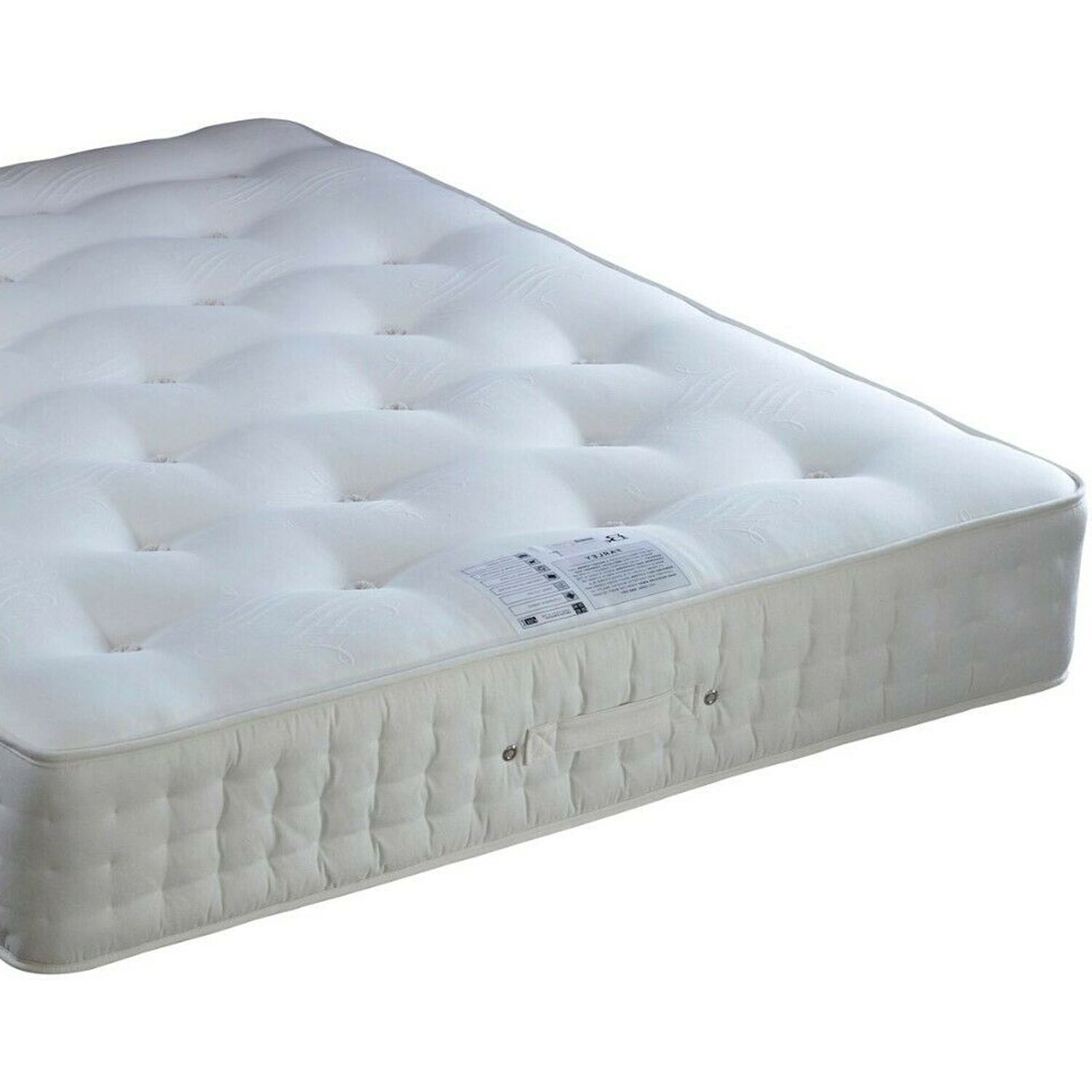 Farley 2000 Pocket Sprung Cashgora And Cashmere Mattress - White Double
