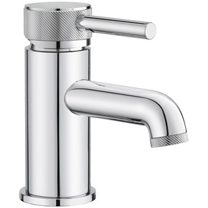 Balterley Round Mono Basin Mixer Tap with Industrial Style Detailing