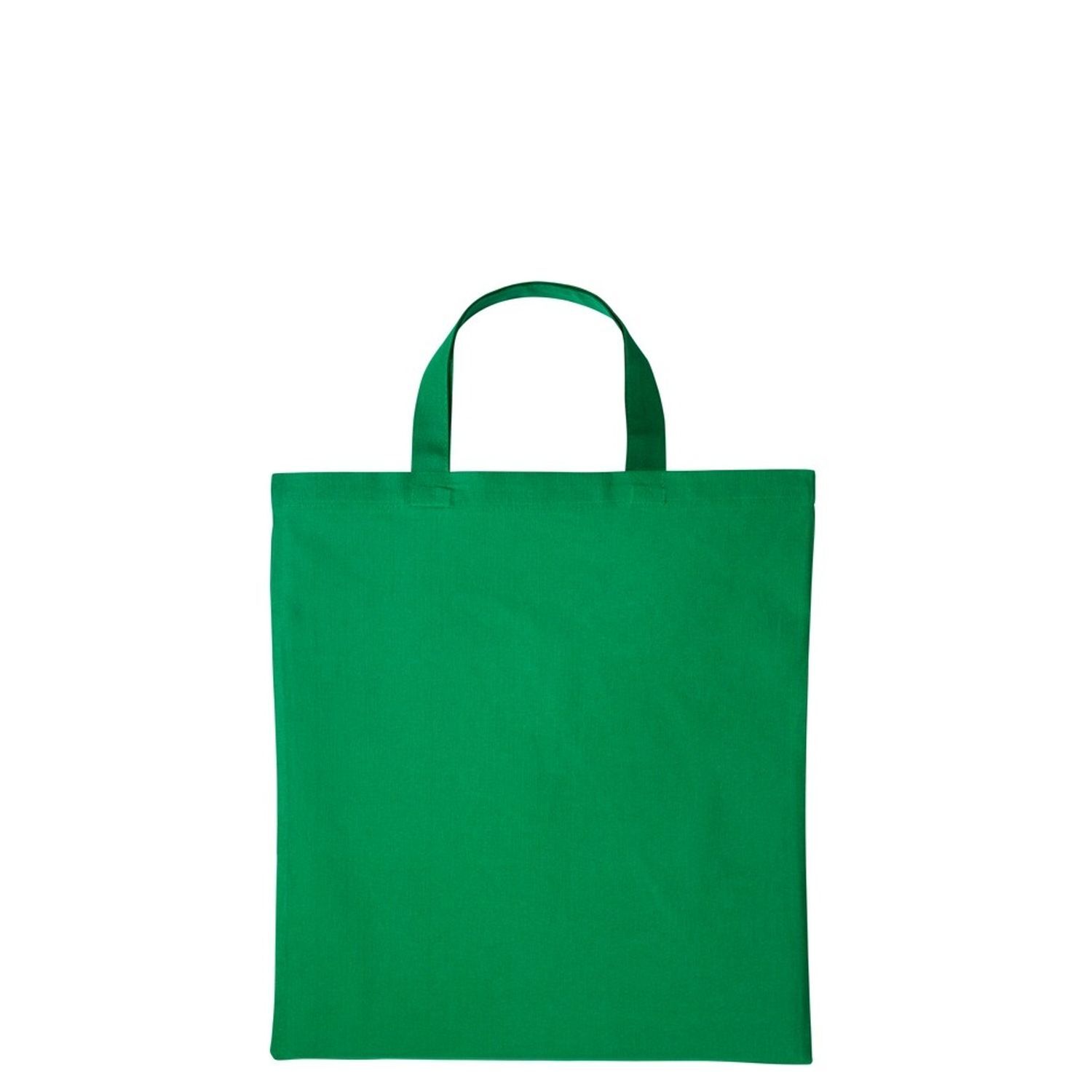 Nutshell Cotton Short Handle Shopper - Bottle Green