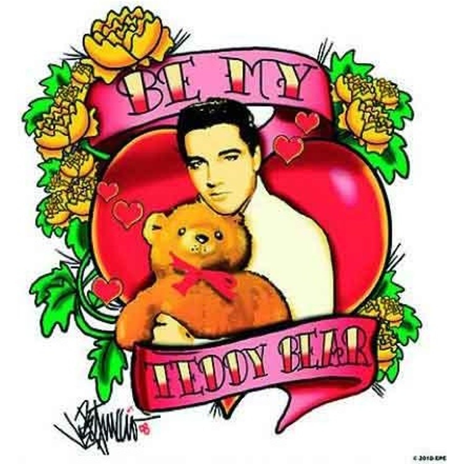 Image of Elvis Presley Be My Teddy Bear&hellip;