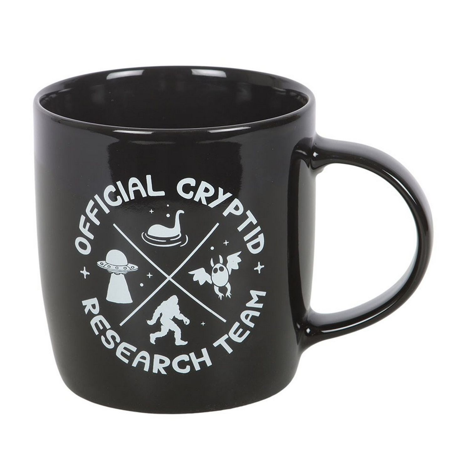 Something Different Cryptid Research Team 350Ml Mug - Black