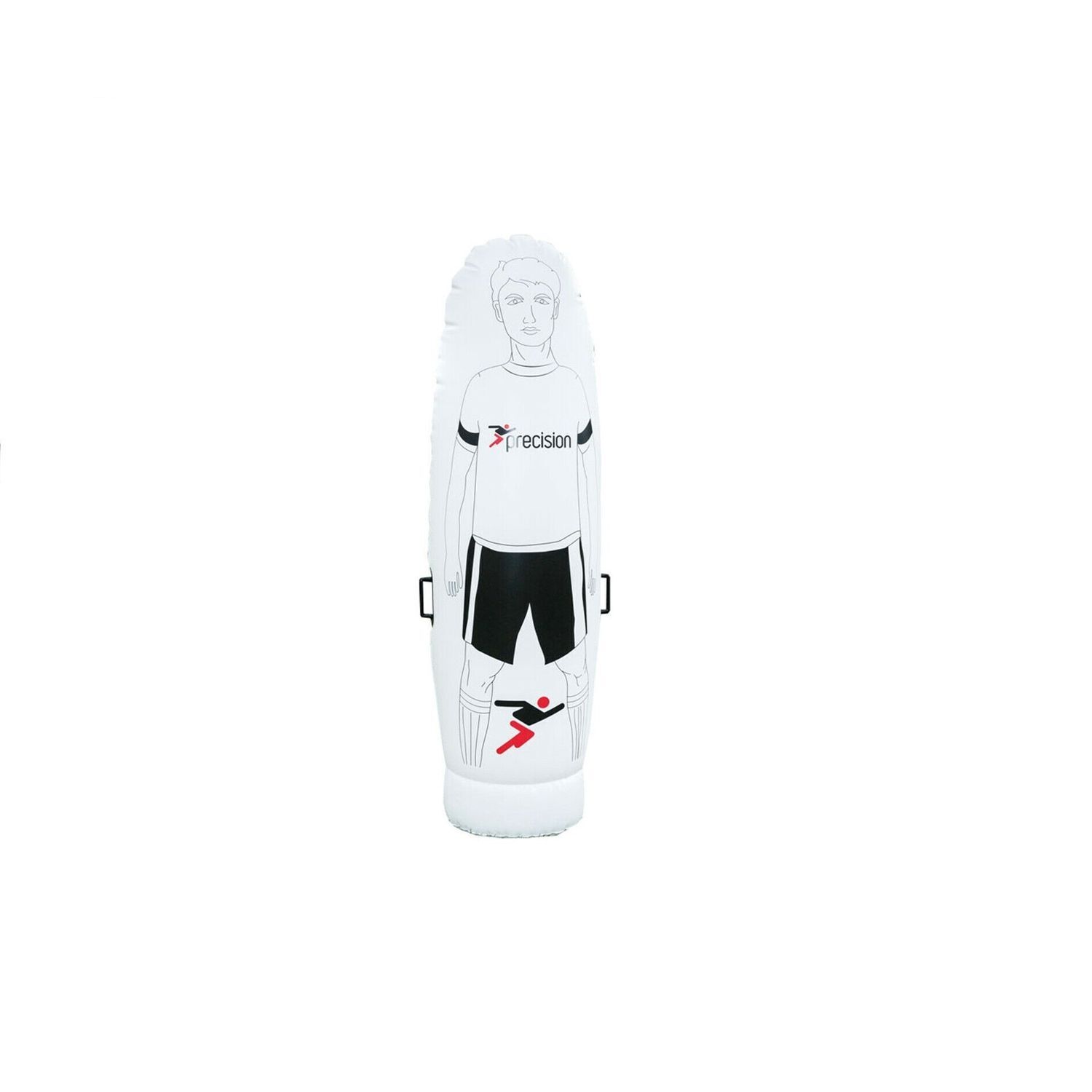 Precision Unisex Adult Inflatable Mannequin - White/Black / 1