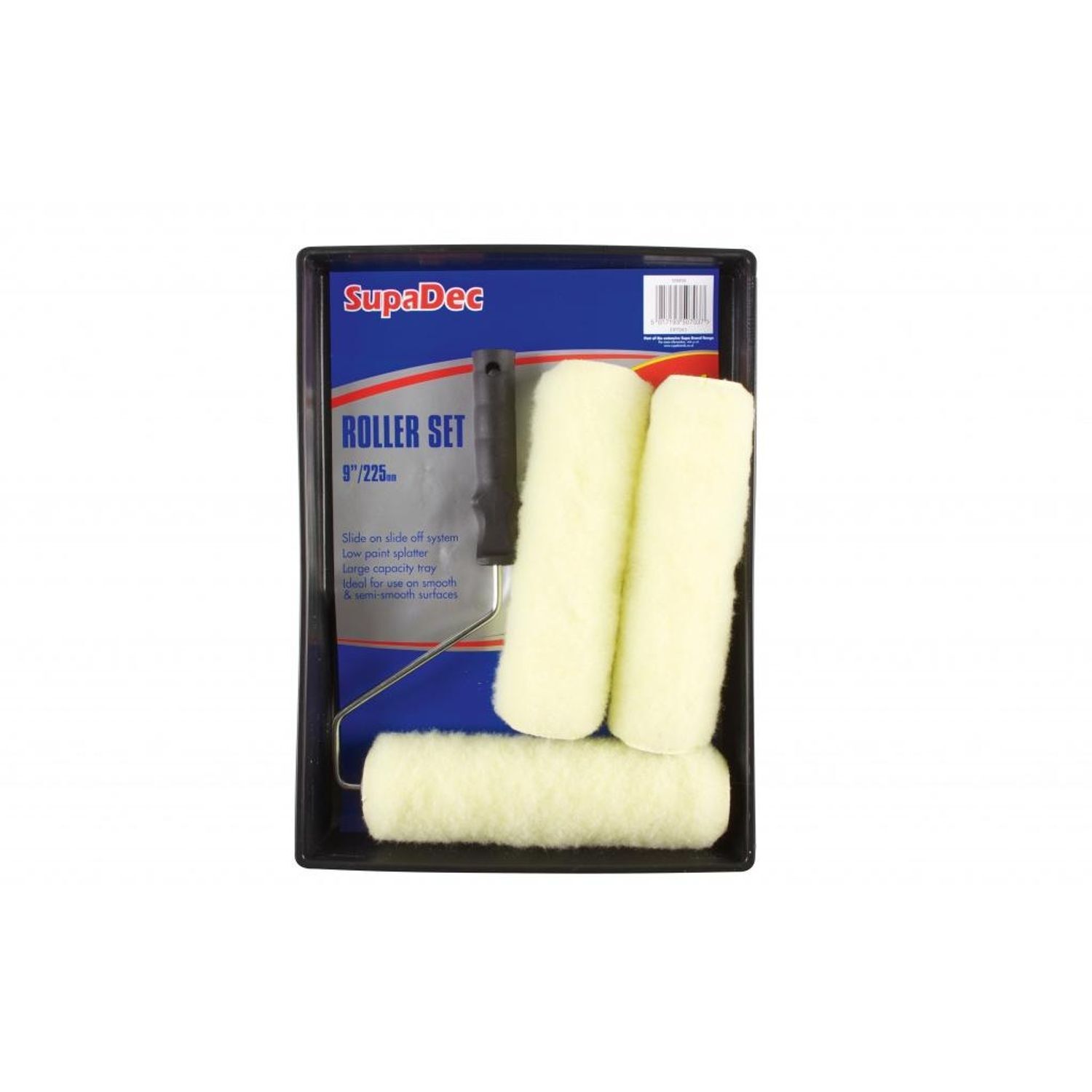 Supadec Paint Roller Set - Yellow/Black