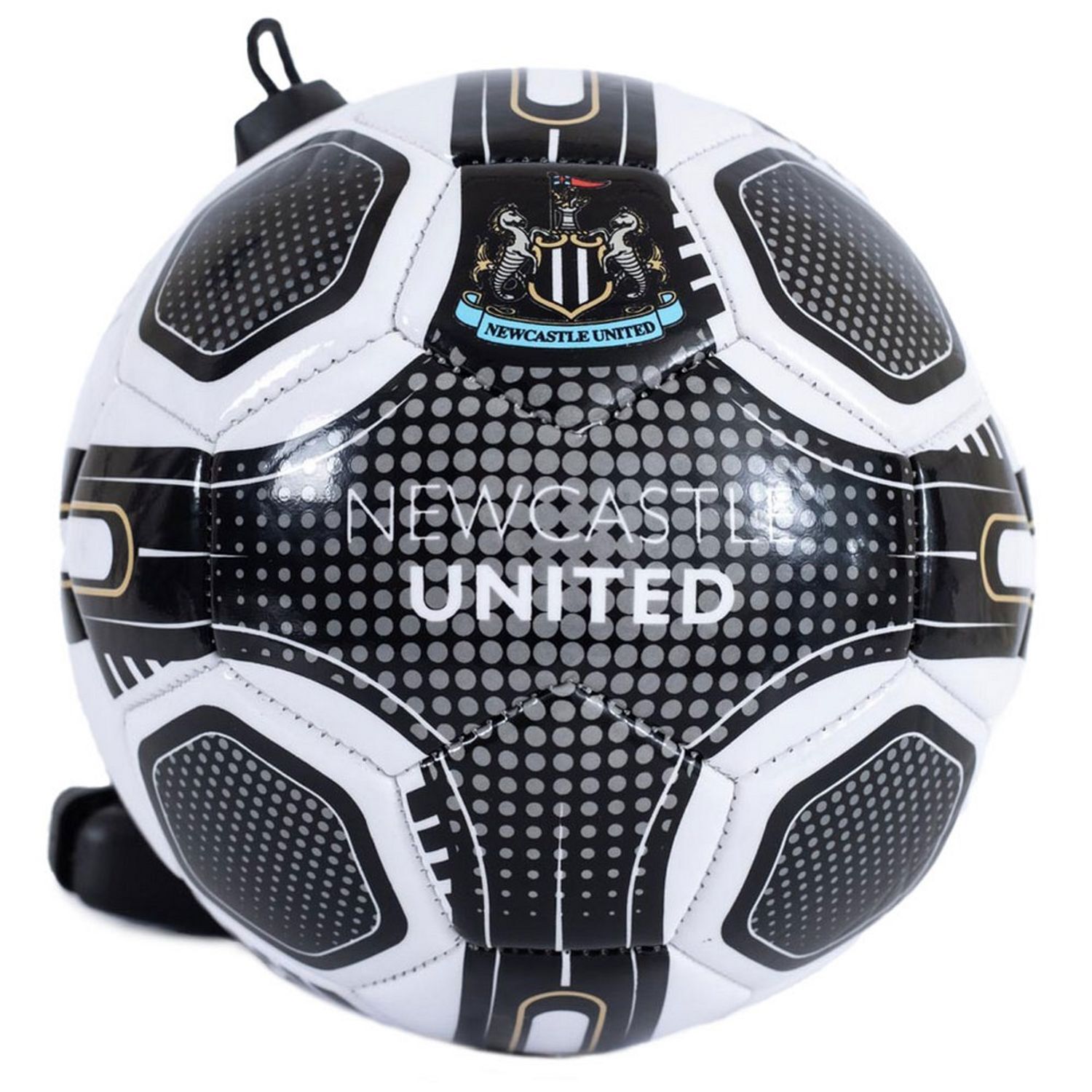 Newcastle United Fc Football Training Set - Black/White/Blue/Gold