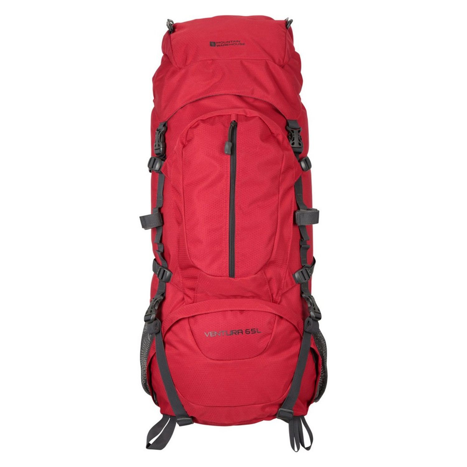 Mountain Warehouse Ventura 65L Hiking Backpack - Red