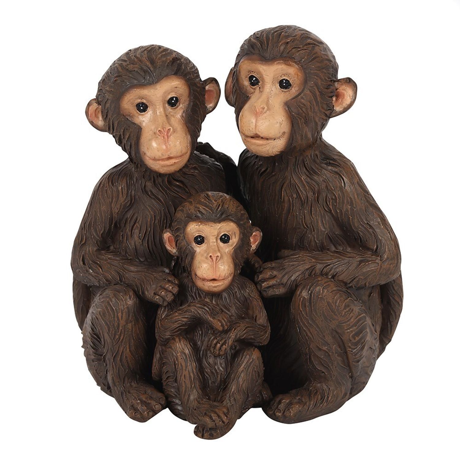 Something Different Just The Tree Of Us Monkey Family Ornament - Brown