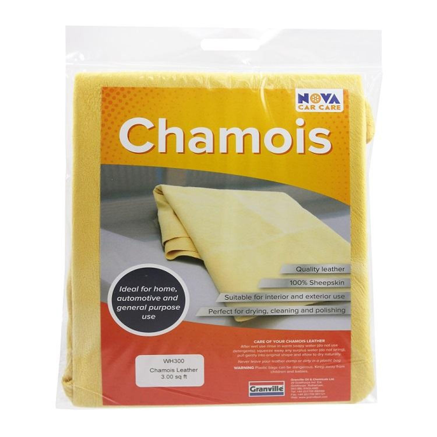 Nova Chamois 3.00 Sq Ft Polybag