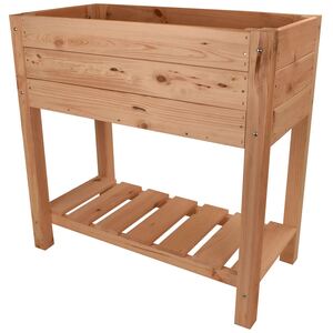 Snowdon Timber Natural Raised Garden Planter (L) 780mm (W) 400mm (H) 780mm