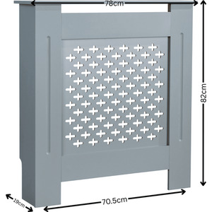 Grey Home Source Crofton Small Radiator Cover Unit  shot 16098104