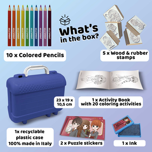 Harry Potter Travel Set by Multiprint  Kids Activity & Craft Set