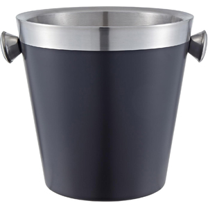 Buckingham Insulated Champagne & Wine Bucket, Double-Wall Stainless Steel, 4.8 L