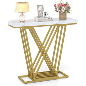 Gold Console Table Modern Sofa Table