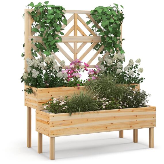 Elevated Planter Box Containe