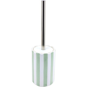 Sage Stripe Toilet Brush