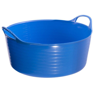 Red Gorilla, Tub Trug, Shallow, Large, Blue, Flexible