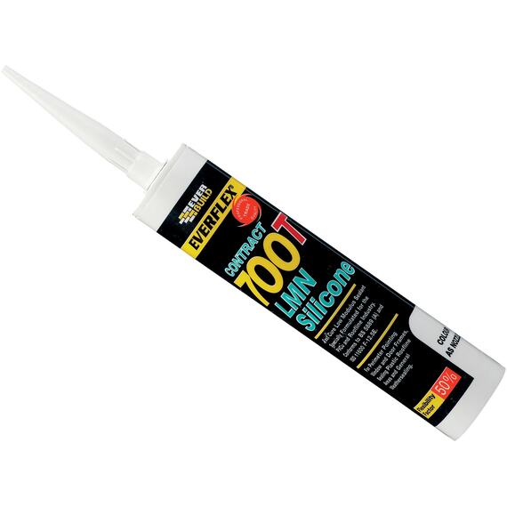 Everbuild Sika Everflex 700T LMN silicone sealant brown 300ml